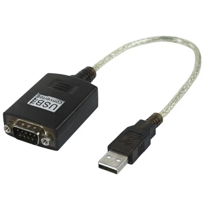 カスタマイズされたブラック USB2.0 オス - dB9 オス アダプター ケーブル