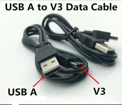 USB a - Mini USB V3 充電ケーブル データ伝送ケーブル